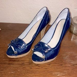 Blue heels